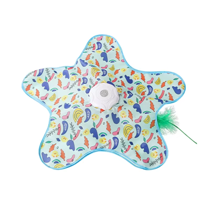 Wholesale Electric Interactive Cat Toy â€?Cartoon Duckling Design, BPA-Free Plastic, OEM Custom Logo