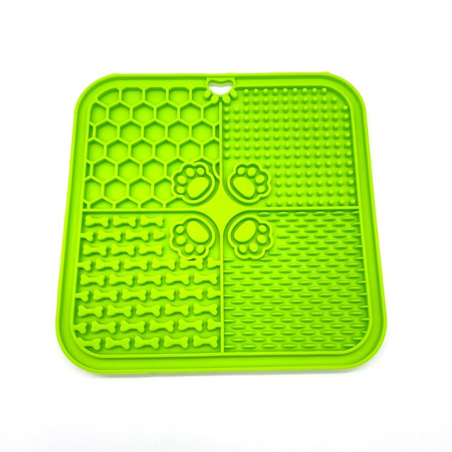 Wholesale Silicone Dog Lick Mat – Slow Feeder Licking Pad with Suction Cups, Anxiety Relief, OEM