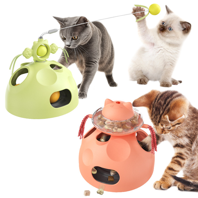 Interactive Cat Treat Dispenser