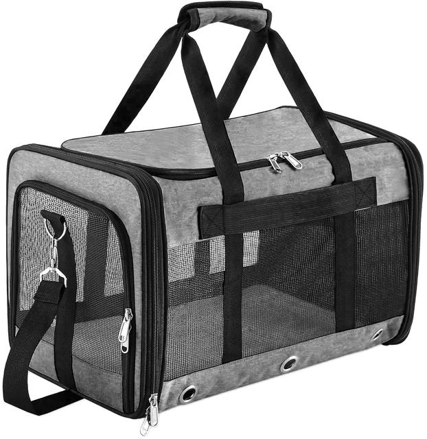 Wholesale Pet Carrier Tote Bag – Airline Approved Soft-Sided Travel Carrier for Cats & Small Dogs, OEM
