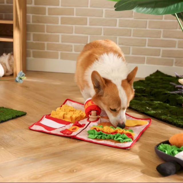 Wholesale Dog Snuffle Mat – Interactive Foraging Feeding Mat with Suction Cups, OEM