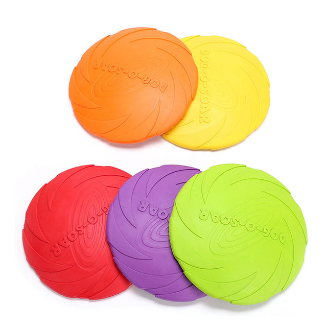 Wholesale soft rubber dog frisbee flying disc
