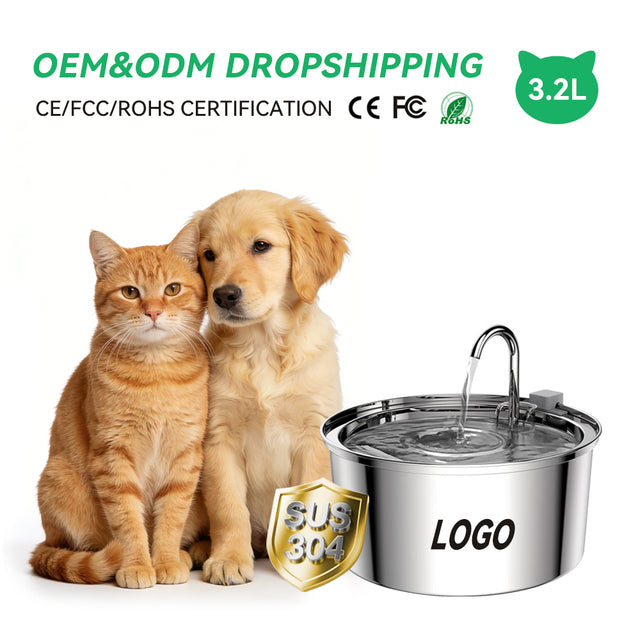 Wholesale Automatic Pet Water Fountain – 2L Quiet Filtered Drinking Dispenser for Cats & Dogs, OEM