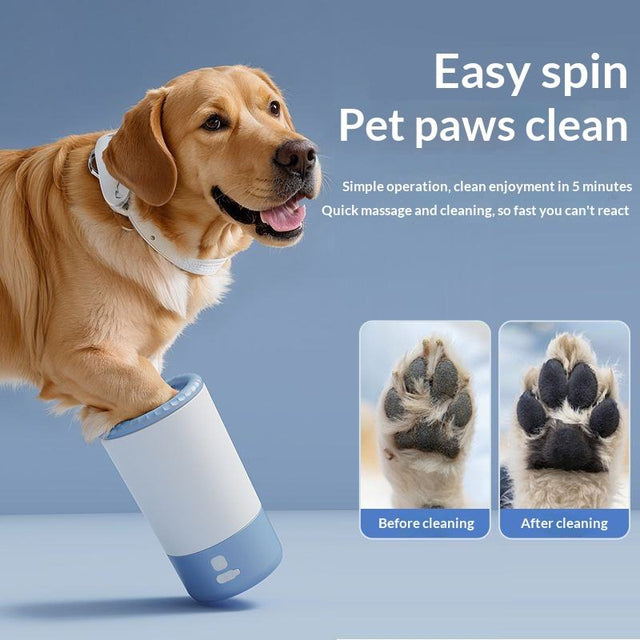Portable dog paw cleaner cup 360 degree