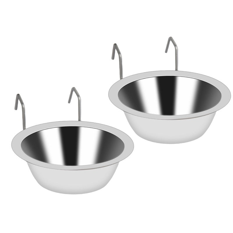 Wholesale Hanging Pet Feeding Bowl â€?Spill-Proof Dog & Cat Cage Water Bowl, OEM