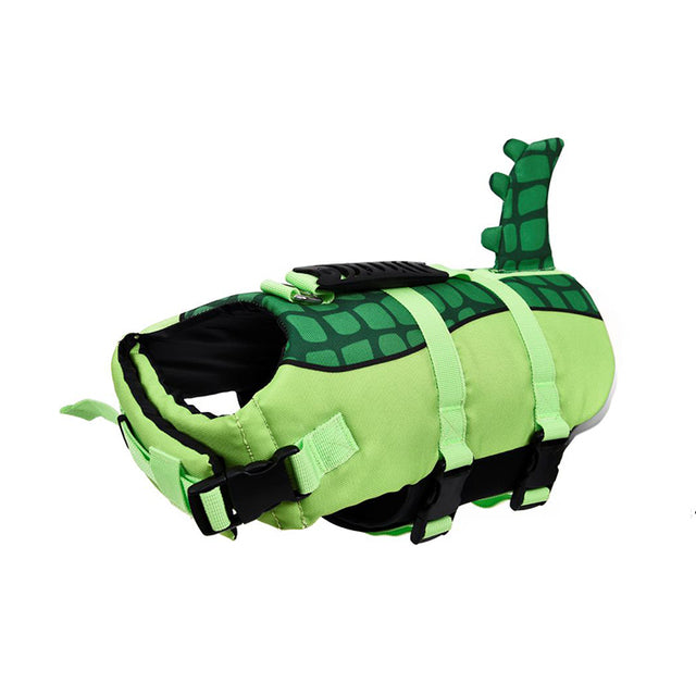 Wholesale Dog Life Jacket – Adjustable Pet Swimming Safety Vest with Handle, Sizes S-XXL, OEM