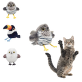 Wholesale Interactive Cat Teaser Wand Toy â€?Self-Play Plush Hanging Toy for Indoor Cats, OEM