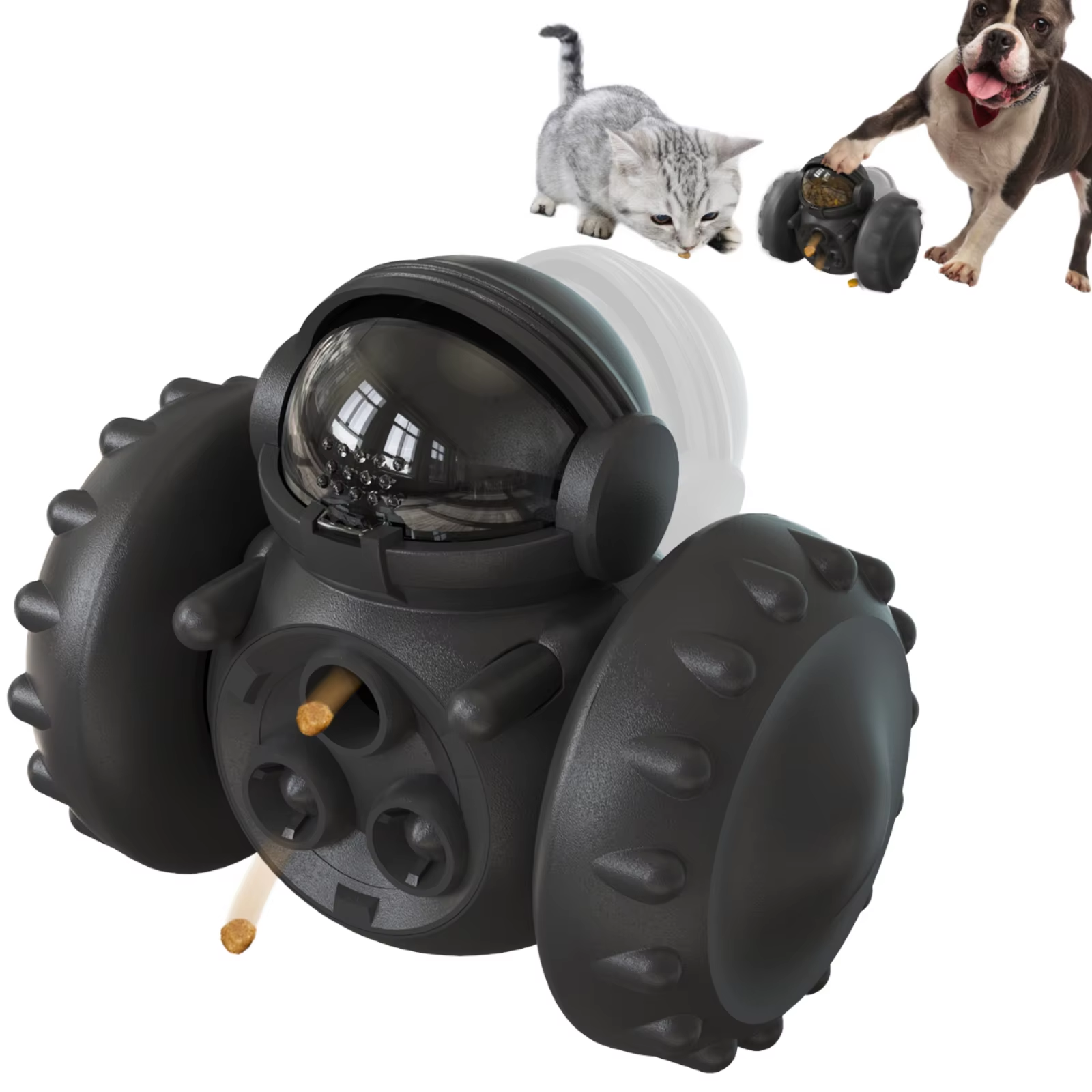 Wholesale Slow Feeder Pet Food Dispensing Ball â€?Interactive Dog & Cat Treat Toy, OEM Custom