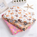 Wholesale Plush Washable Pet Blanket Mat â€?Non-Slip Warm Coral Fleece, Dog & Cat Bed, OEM
